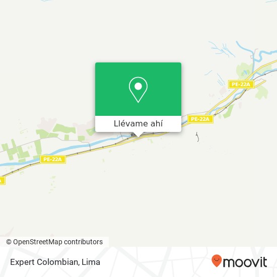 Mapa de Expert Colombian