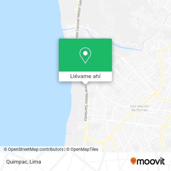 Mapa de Quimpac