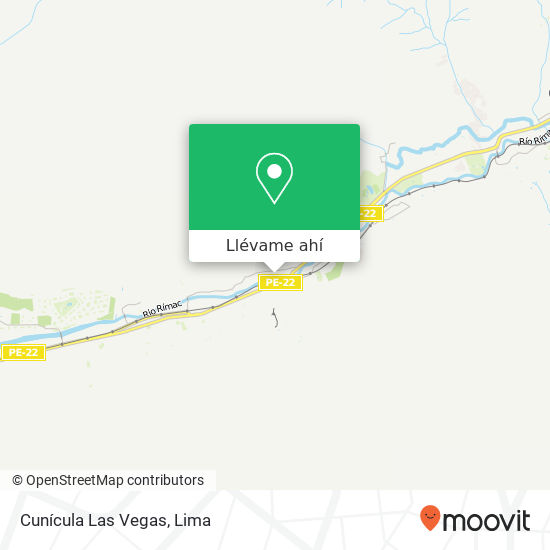 Mapa de Cunícula Las Vegas