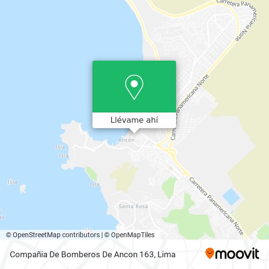 Mapa de Compañia De Bomberos De Ancon 163