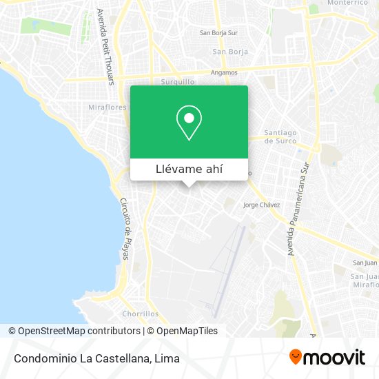 Mapa de Condominio La Castellana