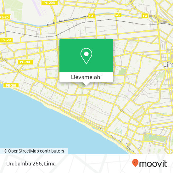 Mapa de Urubamba 255