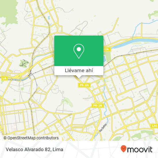 Mapa de Velasco Alvarado 82