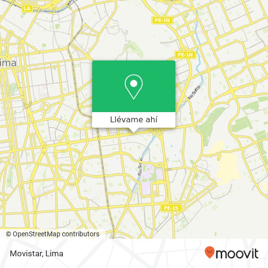 Mapa de Movistar