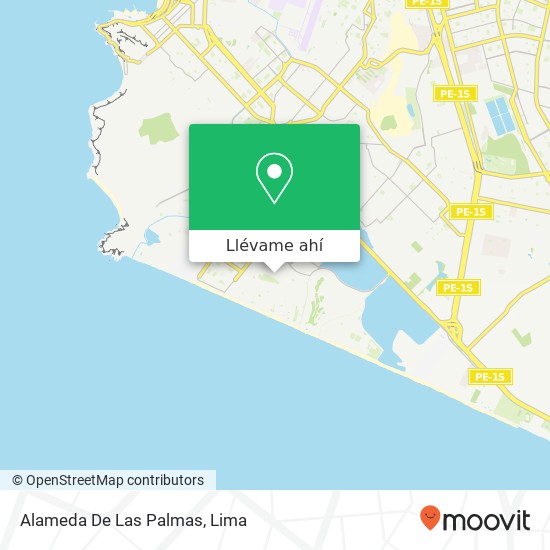 Mapa de Alameda De Las Palmas