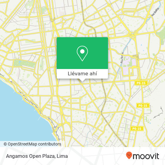 Mapa de Angamos Open Plaza