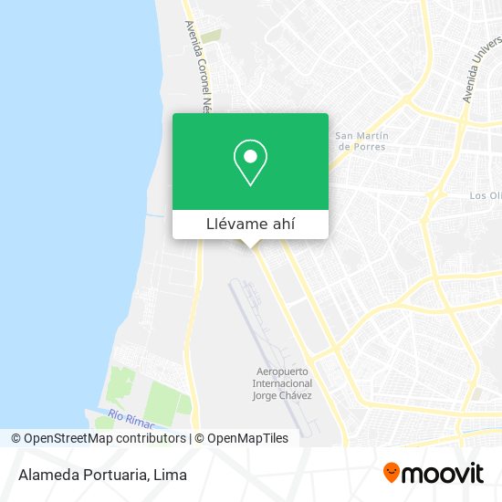 Mapa de Alameda Portuaria