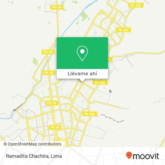Mapa de Ramadita Chachita