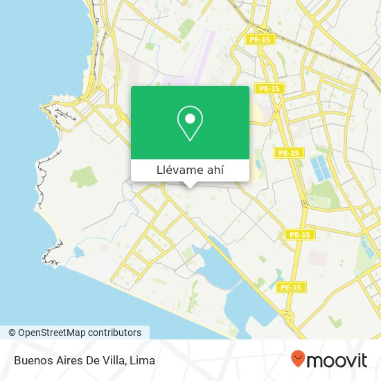 Mapa de Buenos Aires De Villa