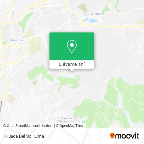 Mapa de Huaca Del Sol