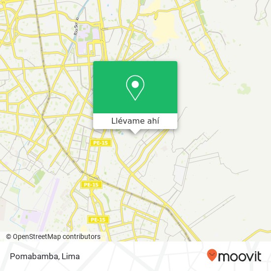 Mapa de Pomabamba