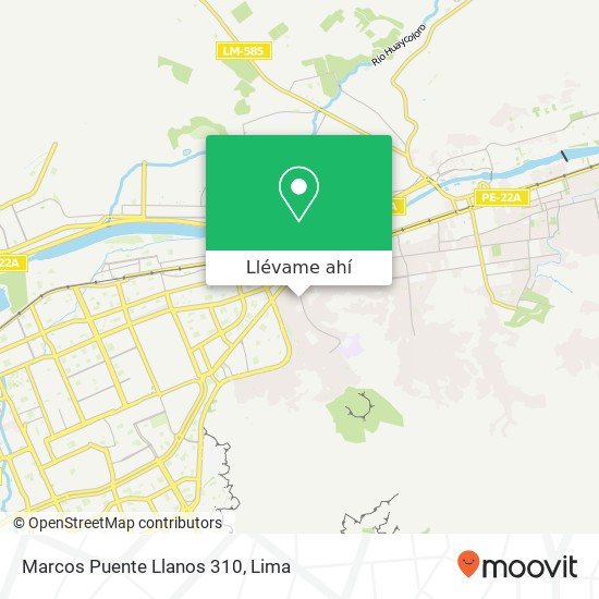 Mapa de Marcos Puente Llanos 310