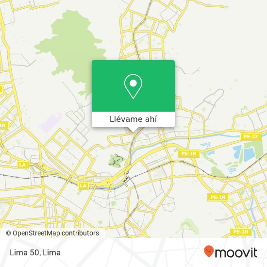 Mapa de Lima 50