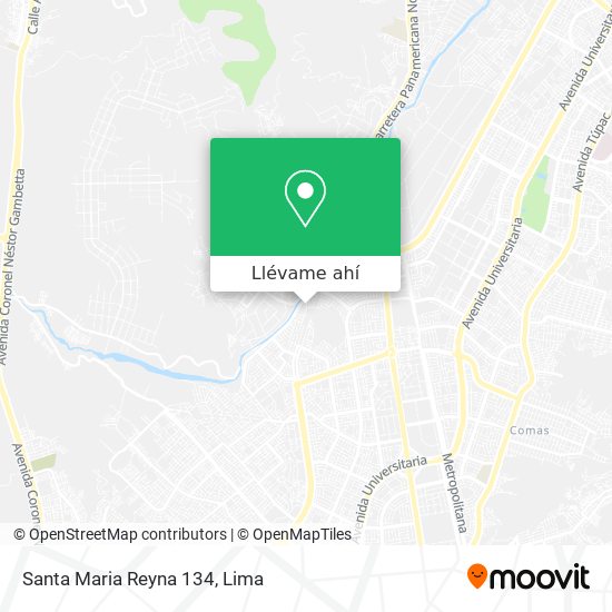 Mapa de Santa Maria Reyna 134
