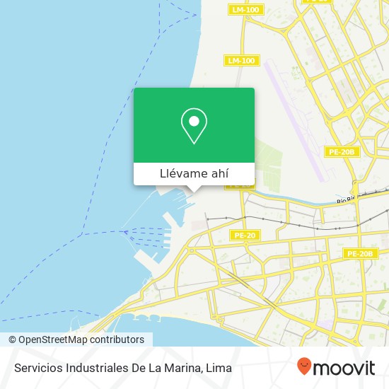 Mapa de Servicios Industriales De La Marina
