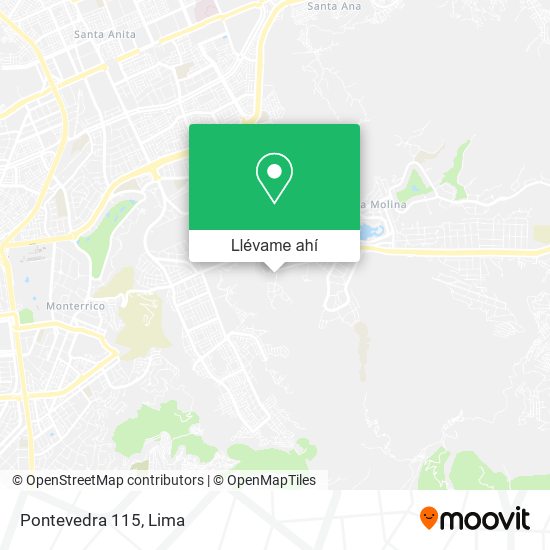 Mapa de Pontevedra 115
