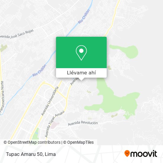 Mapa de Tupac Amaru 50