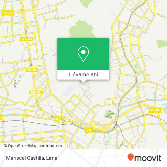 Mapa de Mariscal Castilla