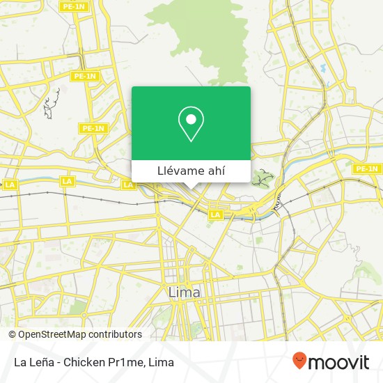 Mapa de La Leña - Chicken Pr1me
