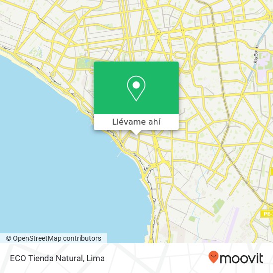 Mapa de ECO Tienda Natural