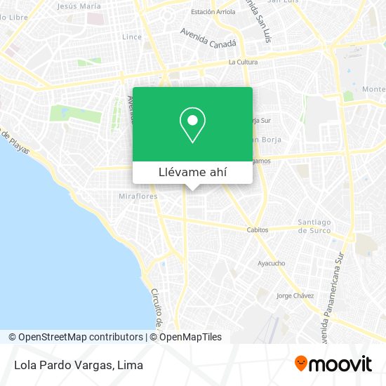 Mapa de Lola Pardo Vargas