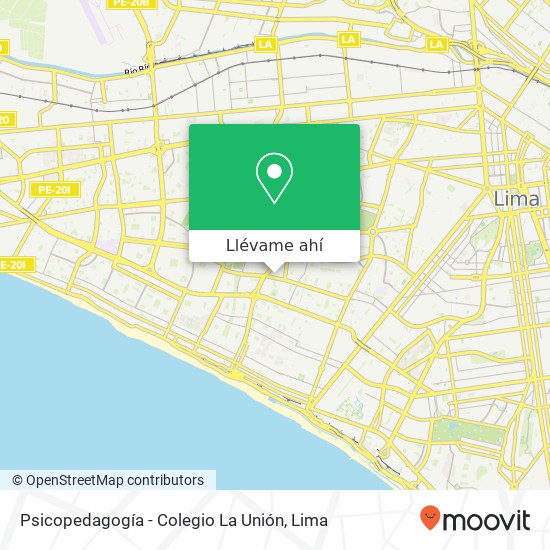 Mapa de Psicopedagogía - Colegio La Unión