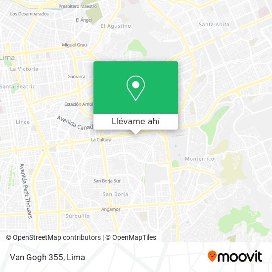 Mapa de Van Gogh 355