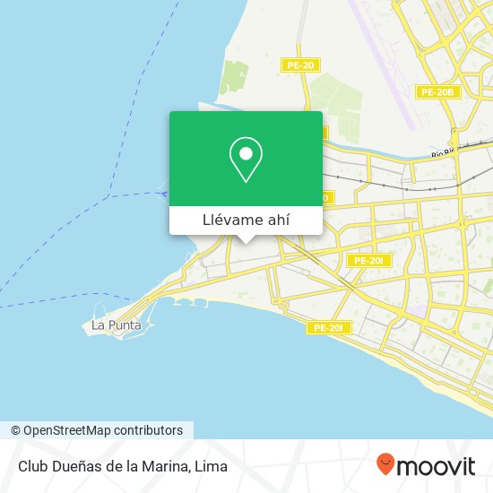 Mapa de Club Dueñas de la Marina