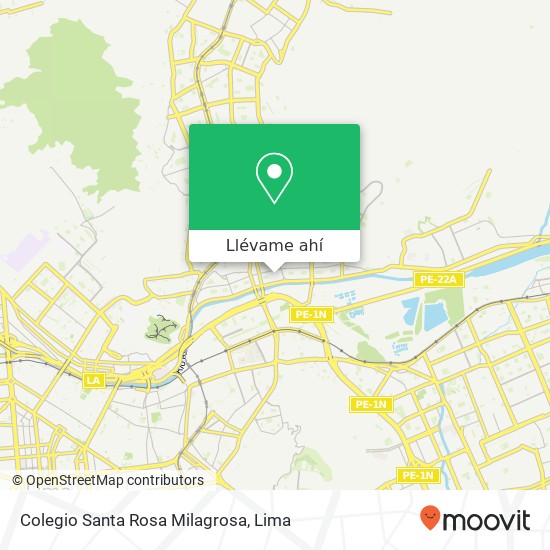 Mapa de Colegio Santa Rosa Milagrosa
