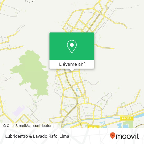Mapa de Lubricentro & Lavado Rafo