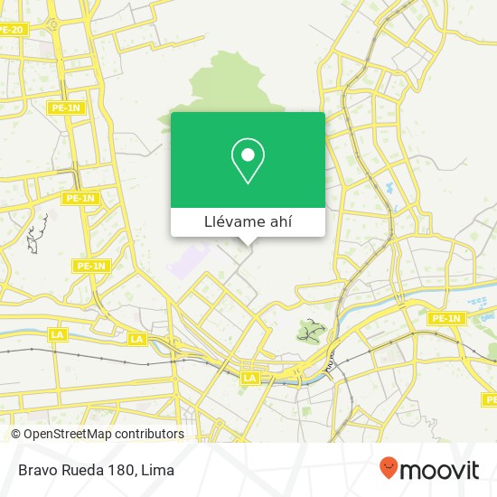 Mapa de Bravo Rueda 180