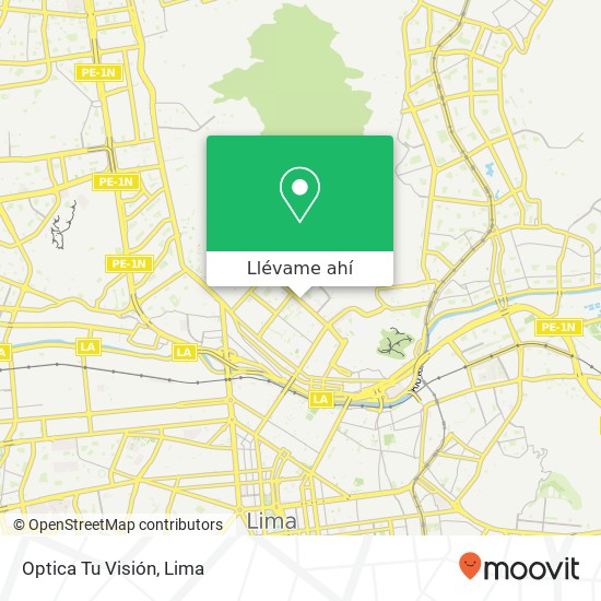 Mapa de Optica Tu Visión