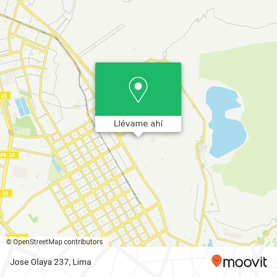 Mapa de Jose Olaya 237