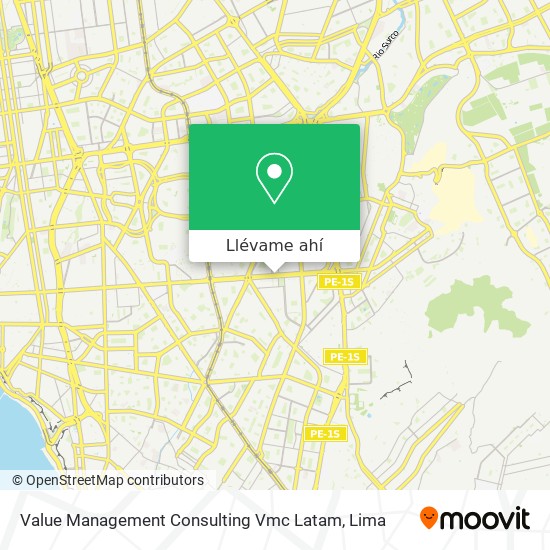 Mapa de Value Management Consulting Vmc Latam
