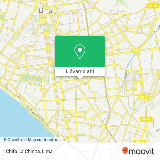 Mapa de Chifa La Chinita