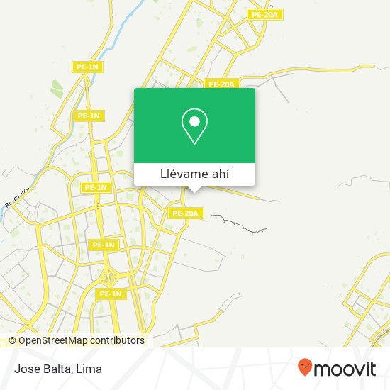 Mapa de Jose Balta