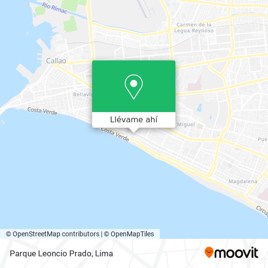 Mapa de Parque Leoncio Prado