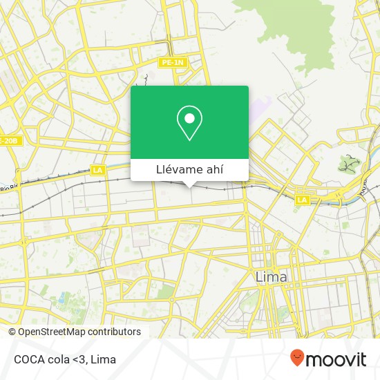 Mapa de COCA cola <3