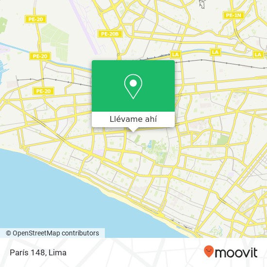 Mapa de París 148