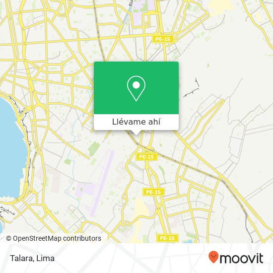 Mapa de Talara