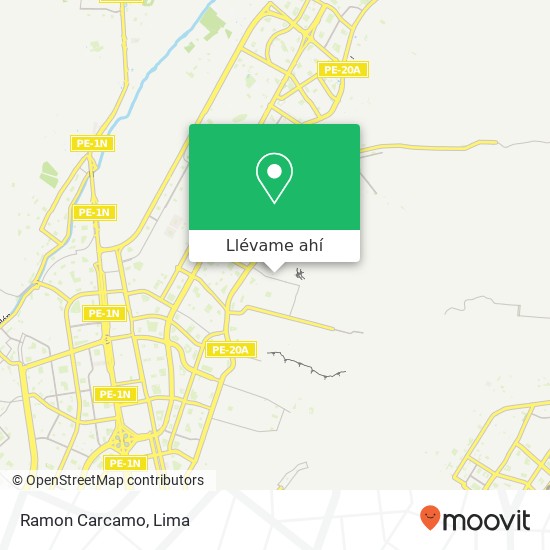 Mapa de Ramon Carcamo