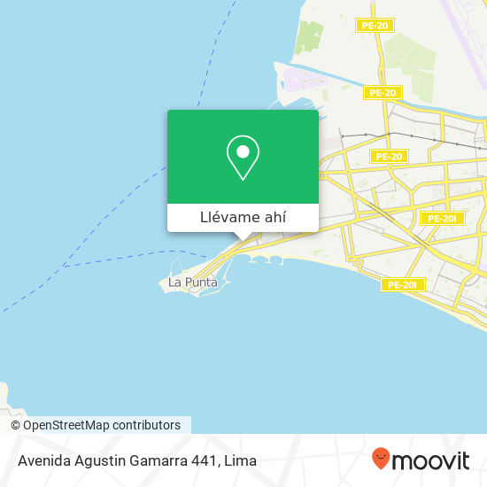 Mapa de Avenida Agustin Gamarra 441