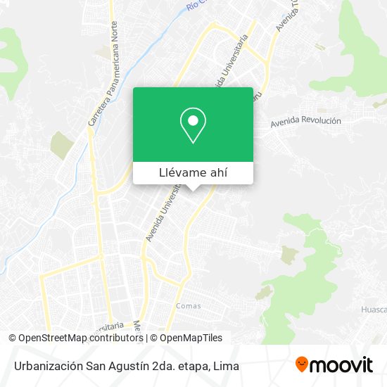 Mapa de Urbanización San Agustín 2da. etapa