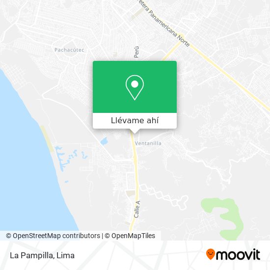 Mapa de La Pampilla