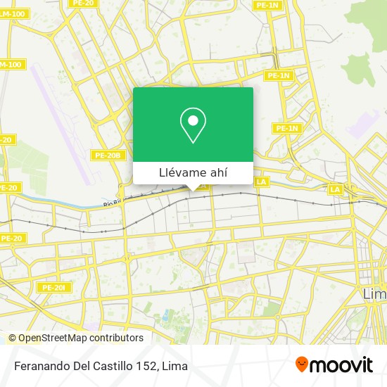 Mapa de Feranando Del Castillo 152