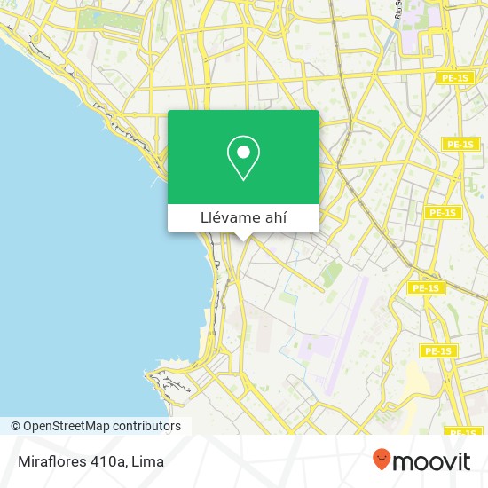 Mapa de Miraflores 410a