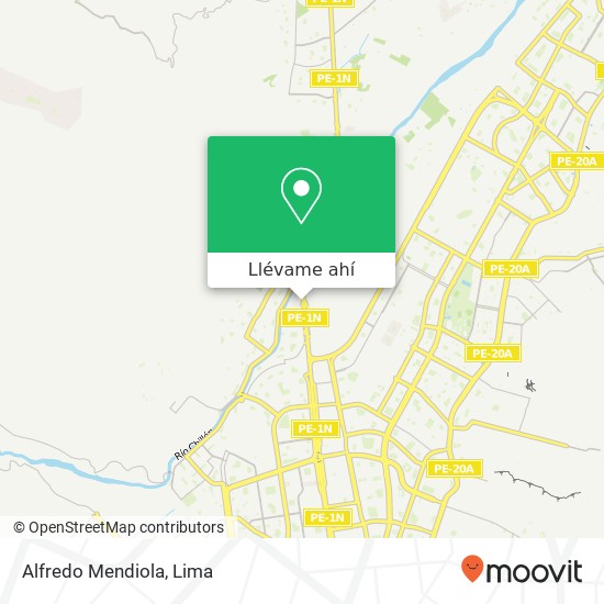 Mapa de Alfredo Mendiola