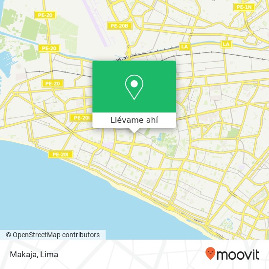 Mapa de Makaja