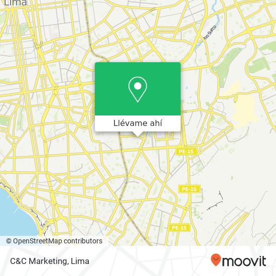 Mapa de C&C Marketing
