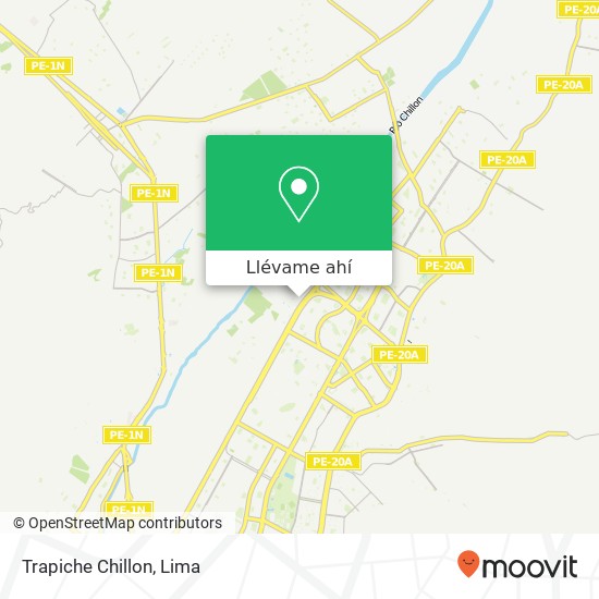 Mapa de Trapiche Chillon